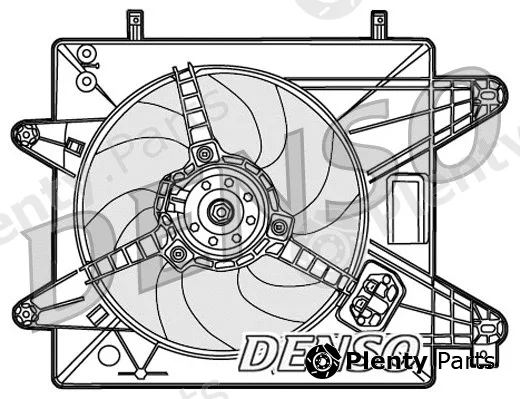 Denso DER09088 — Fan, engine cooling