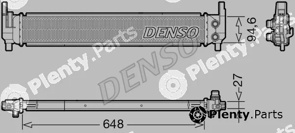Denso DRM02042 — Radiator, engine cooling