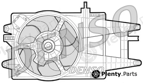 Denso DER09032 — Fan, engine cooling