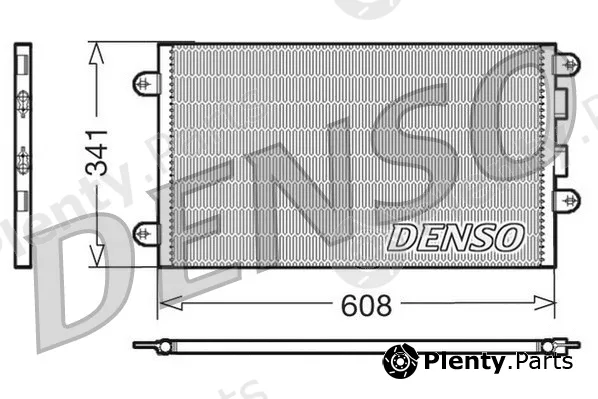Denso DCN01012 — Condenser, air conditioning