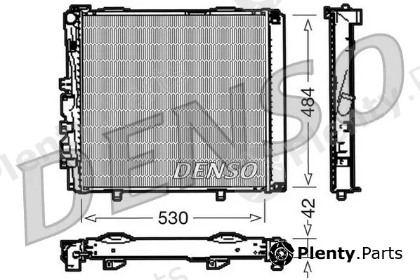 Denso DRM17040 — Radiator, engine cooling