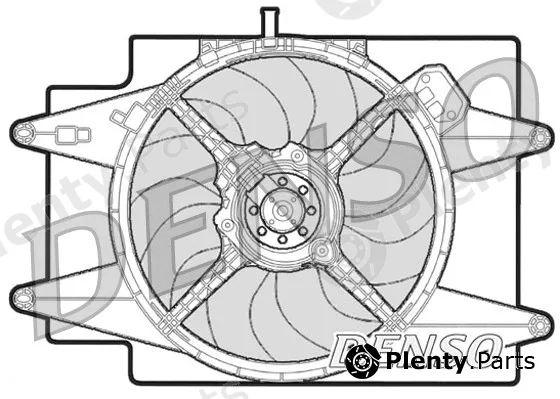 Denso DER01002 — Fan, engine cooling