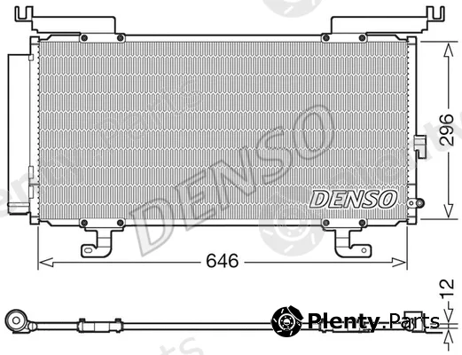 Denso DCN36004 — Condenser, air conditioning