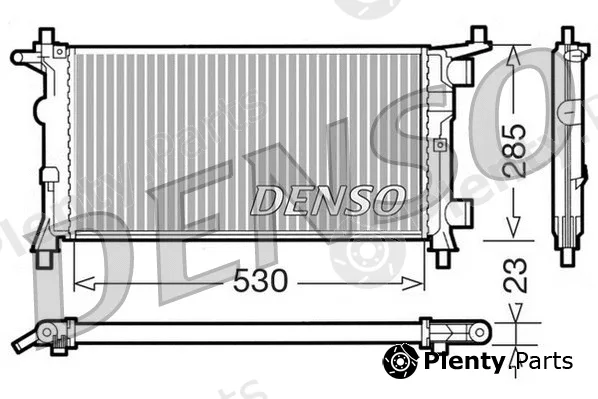 Denso DRM20041 — Radiator, engine cooling
