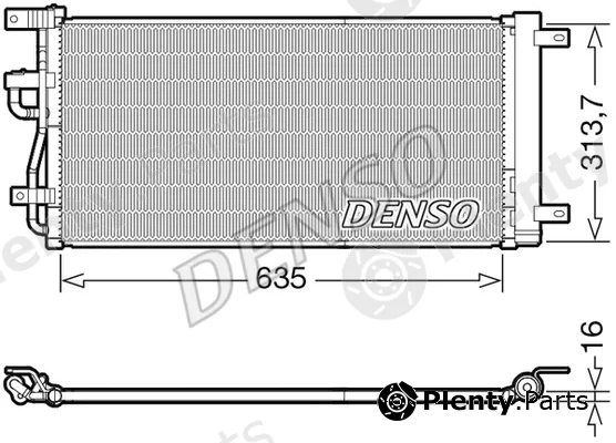 Denso DCN15007 — Condenser, air conditioning