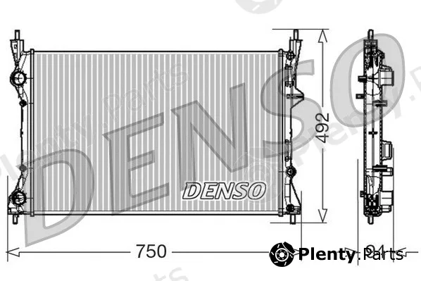 Denso DRM09171 — Radiator, engine cooling