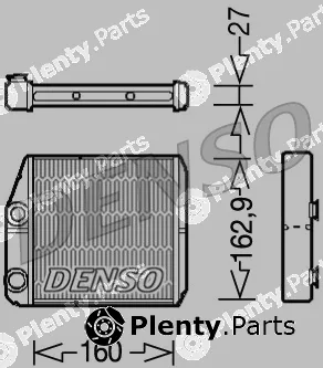 Denso DRR09035 — Heat Exchanger, interior heating