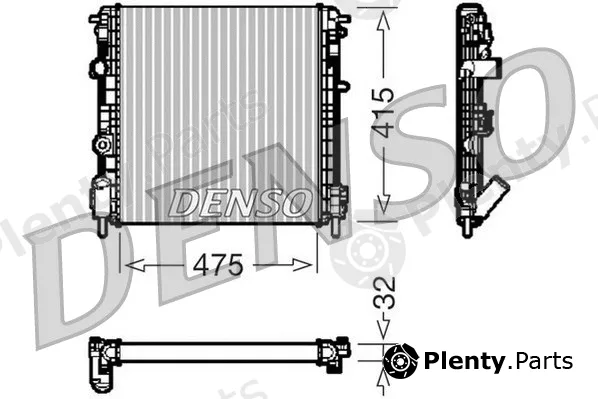 Denso DRM23014 — Radiator, engine cooling