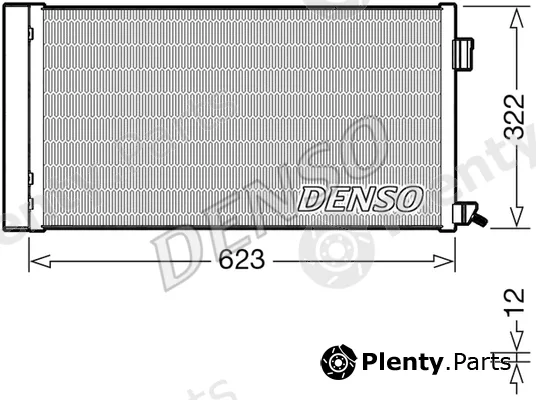 Denso DCN11010 — Condenser, air conditioning