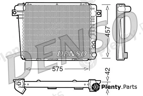 Denso DRM05050 — Radiator, engine cooling