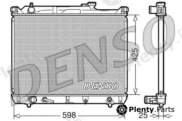 Denso DRM47021 — Radiator, engine cooling