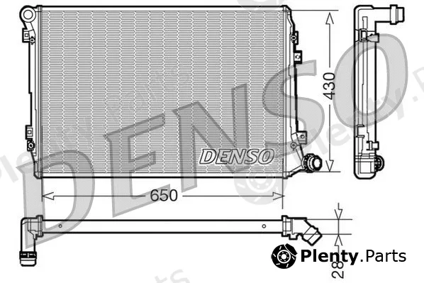 Denso DRM32037 — Radiator, engine cooling