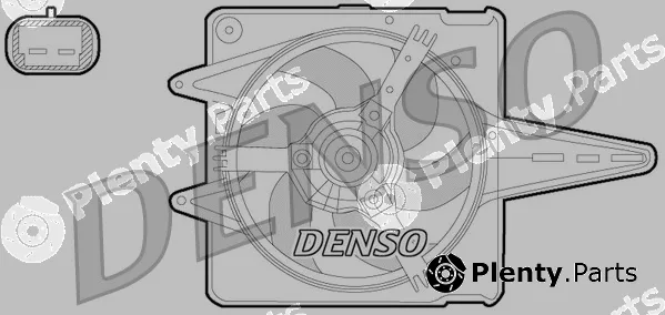 Denso DER09056 — Fan, engine cooling