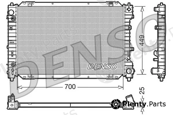 Denso DRM10087 — Radiator, engine cooling