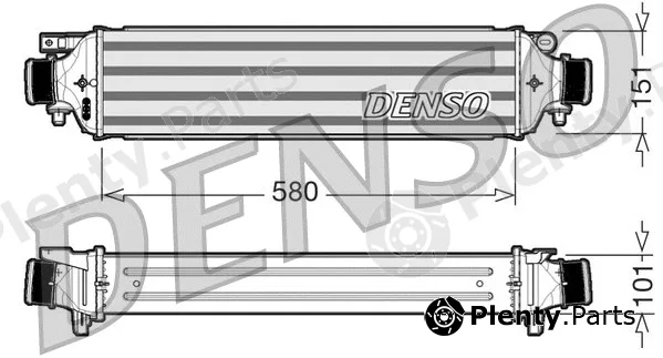 Denso DIT13002 — Charge Air Cooler