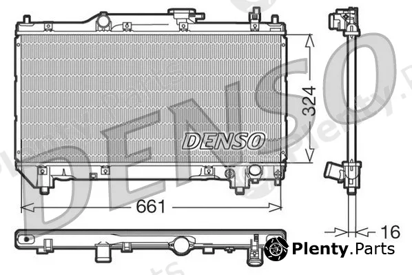 Denso DRM50015 — Radiator, engine cooling