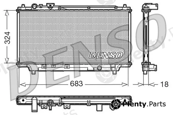 Denso DRM44002 — Radiator, engine cooling