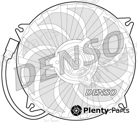 Denso DER07007 — Fan, engine cooling