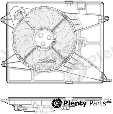 Denso DER15005 — Fan, engine cooling