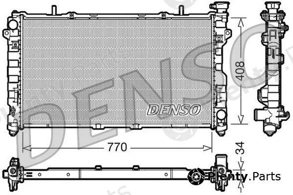 Denso DRM06012 — Radiator, engine cooling