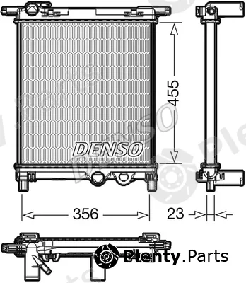 Denso DRM32036 — Radiator, engine cooling