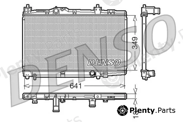 Denso DRM50005 — Radiator, engine cooling
