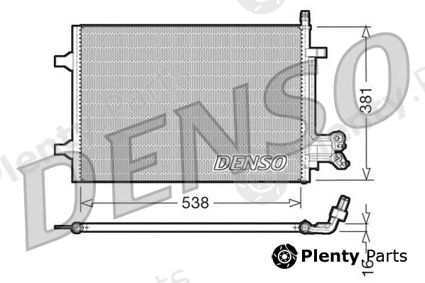 Denso DCN10022 — Condenser, air conditioning