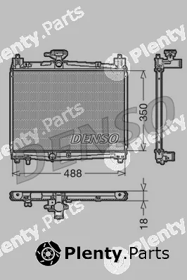 Denso DRM50001 — Radiator, engine cooling