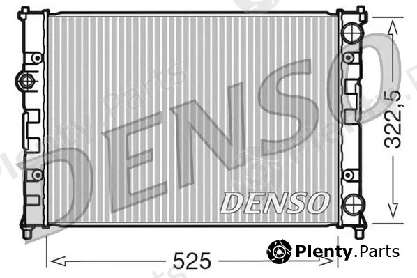 Denso DRM26008 — Radiator, engine cooling