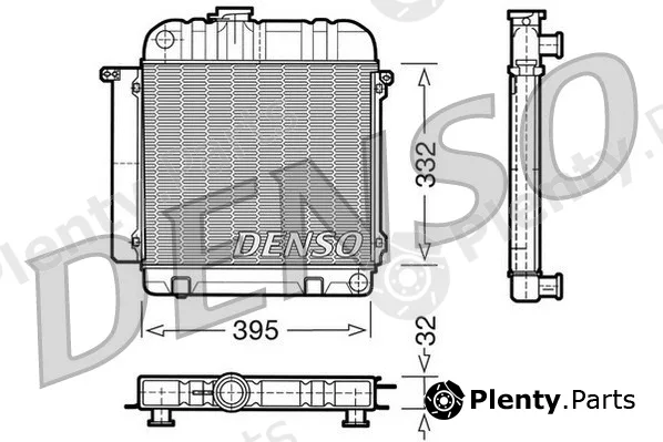 Denso DRM05010 — Radiator, engine cooling