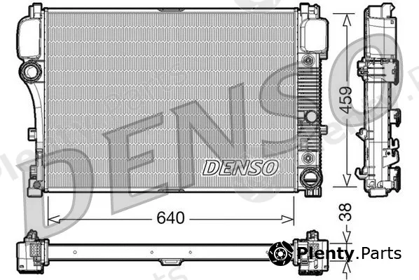 Denso DRM17008 — Radiator, engine cooling