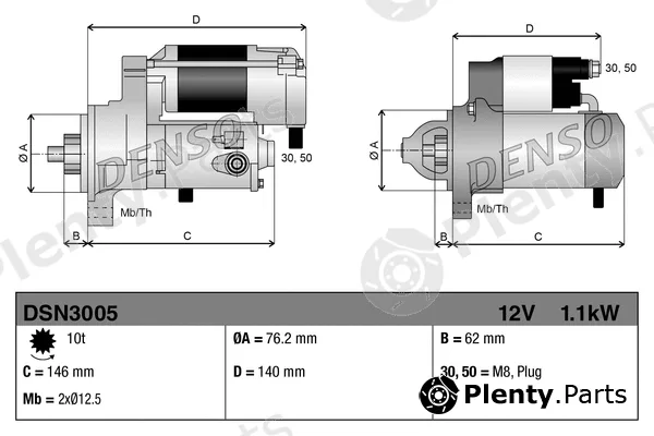 Denso DSN3005 — Starter