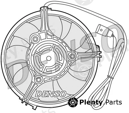Denso DER02001 — Fan, engine cooling