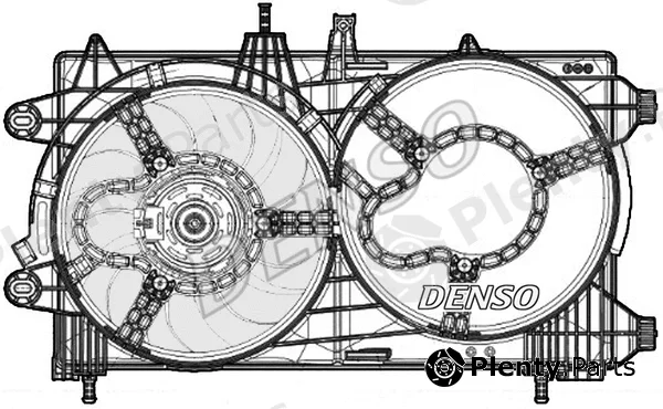 Denso DER13012 — Fan, engine cooling
