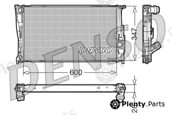 Denso DRM05111 — Radiator, engine cooling