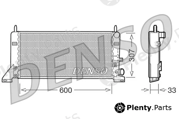 Denso DRM10023 — Radiator, engine cooling