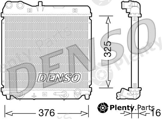 Denso DRM40026 — Radiator, engine cooling