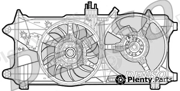 Denso DER09026 — Fan, engine cooling