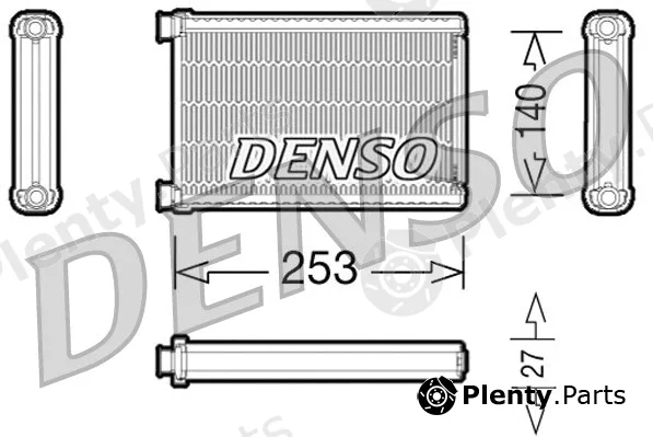 Denso DRR05005 — Heat Exchanger, interior heating