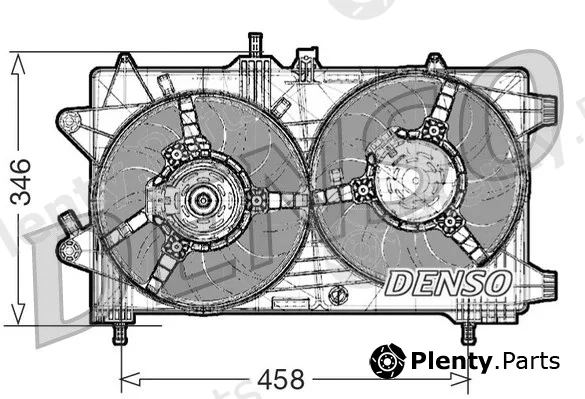Denso DER09044 — Fan, engine cooling