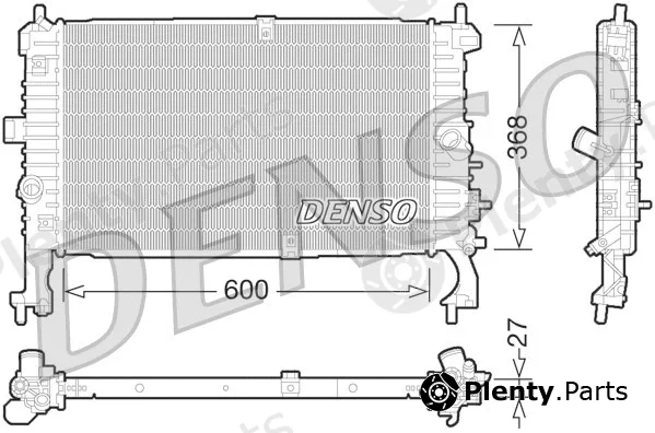 Denso DRM20106 — Radiator, engine cooling