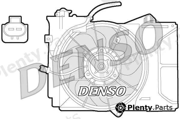 Denso DER50001 — Fan, engine cooling