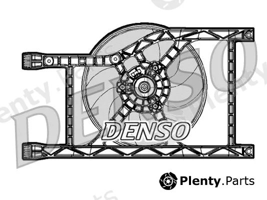 Denso DER09047 — Fan, engine cooling