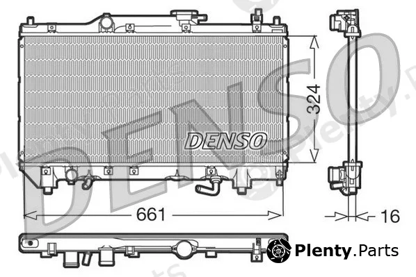 Denso DRM50017 — Radiator, engine cooling