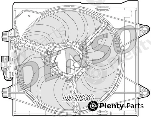 Denso DER09052 — Fan, engine cooling