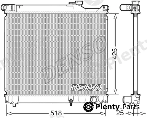 Denso DRM47037 — Radiator, engine cooling