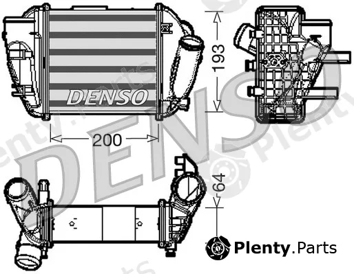 Denso DIT02005 — Charge Air Cooler