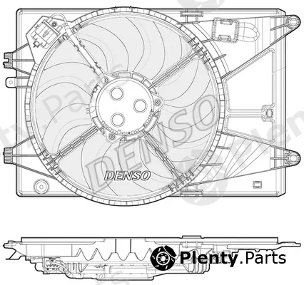 Denso DER15006 — Fan, engine cooling