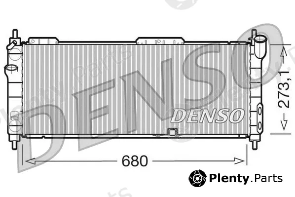 Denso DRM20042 — Radiator, engine cooling