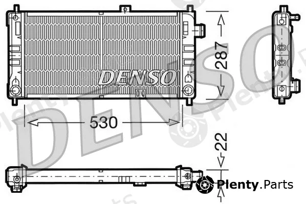 Denso DRM20062 — Radiator, engine cooling